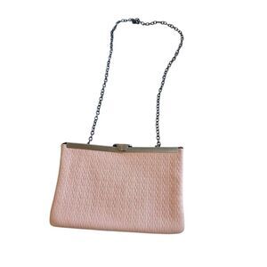 Patricia Nash Asher frame clutch pink